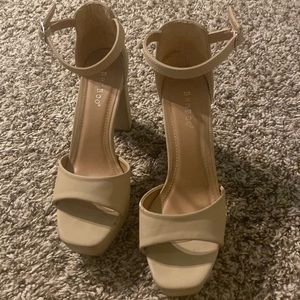 Nude high heel